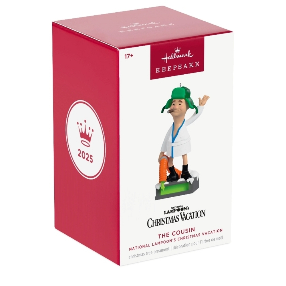 NEW Hallmark Keepsake The Cousin Ornament 2025 Christmas Vacation
